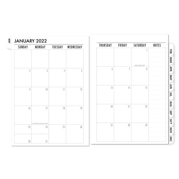 2024 Fits Louis Vuitton PM/MMCalendar+Filler Paper: Choose your size Refills - Picture 4 of 14